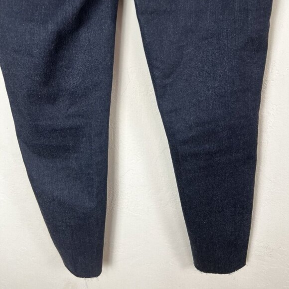 J Brand‎ Natasha Skinny Jeans Realm Dark Wash Button Fly Nautical Size 27 - Picture 7 of 14